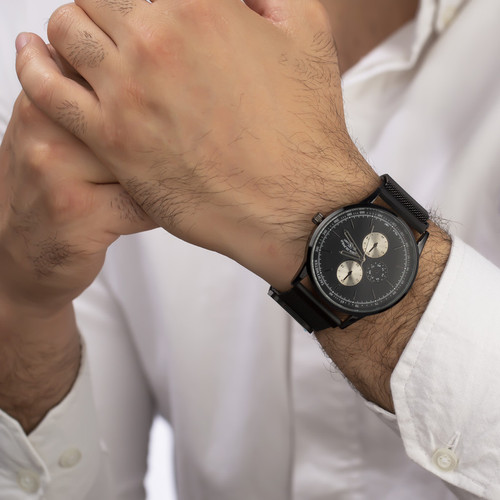 ساعت مچی عقربهای مردانه کوارتز کرنوگراف آکوا دی پولو مدل APWA043702