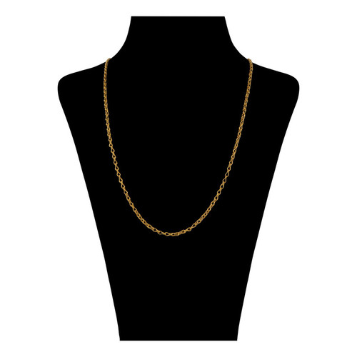 زنجیر طلا 18 عیار زنانه طلای عقیق طرح فلامینگو مدل 62914