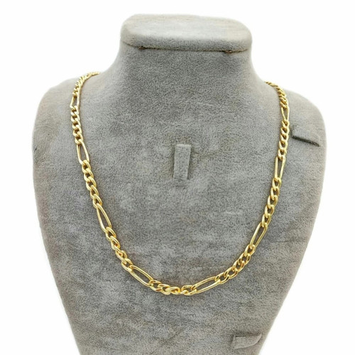 زنجیر فیگارو طلا 18 عیار زنانه گالری طلای همراز مدل زنجیری