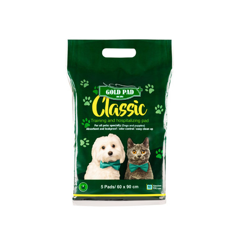 پد بهداشتی حیوانات گلدپد آناپلاس مدل کلاسیک پت بسته 5 عددی