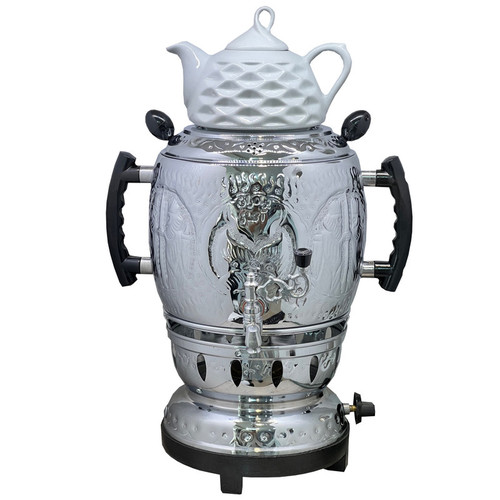 سماور گازی آکماز مدل سه کاره D60 ظرفیت 6 لیتر