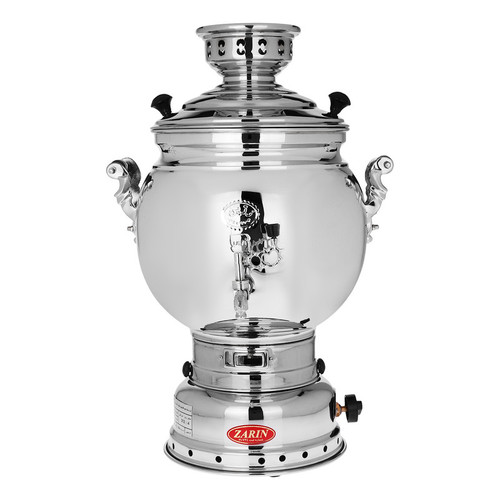 سماور گازی زرین مدل نگین ظرفیت 12 لیتر