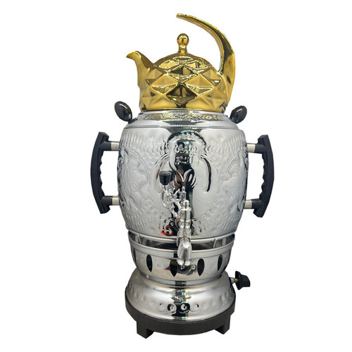 سماور گازی آکماز مدل سه کاره GOLD ظرفیت 6 لیتر