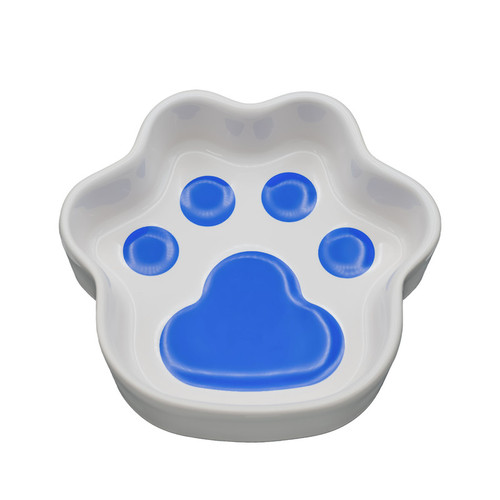 ظرف آب و غذا سگ و گربه ژوانیت طرح پنچه کد 1